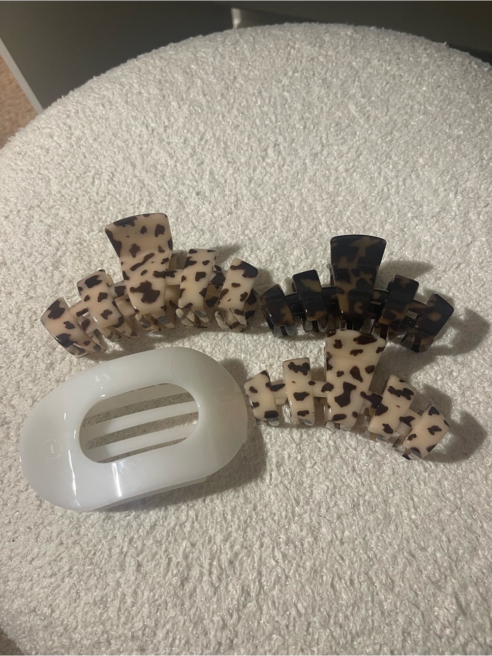 Teleties Hair Claw Clip Set - Classic Women’s Hair Accessories